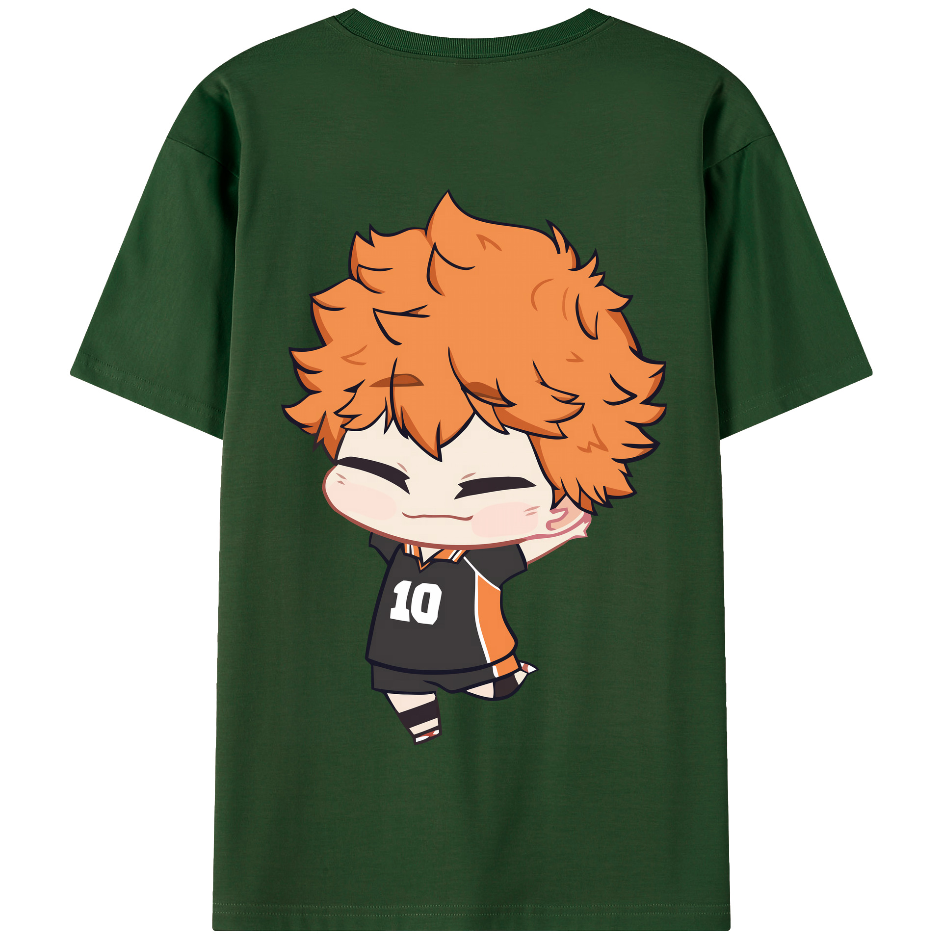（画像用） ハイキュー!! Haikyu!! 綿100％半袖Tシャツ（背面プリント）